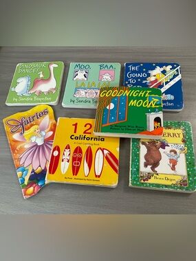 SEVEN CHILDREN’S BOOKS